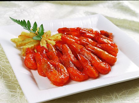 蕃茄酱焗沙虾