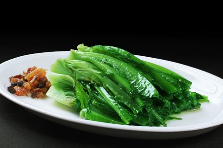 素菜豆鼓鲮鱼油麦菜