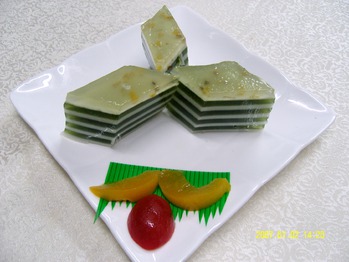 绿茶桂花糕