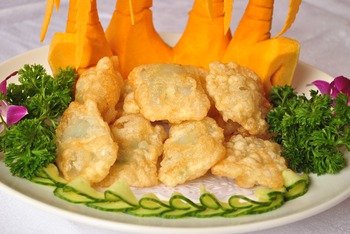 黄金韭菜鱼盒