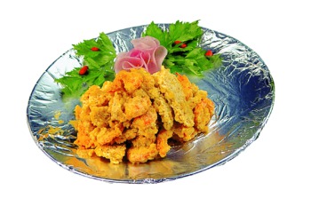锅粑蛋黄虾